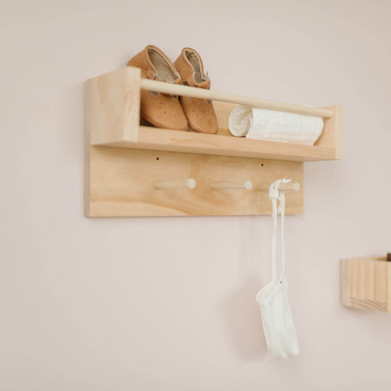 Buy online beautiful and functionable Bookshelf With Pegs - OliveWorldCo
