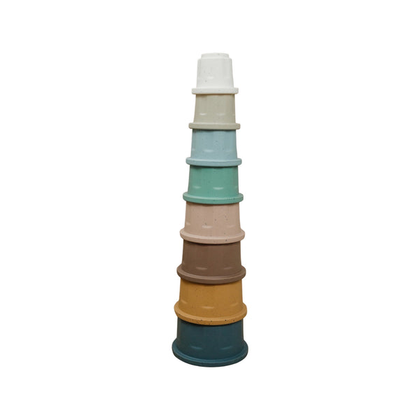 Silicone Stacking Cups  (Speckled) - OliveWorldCo