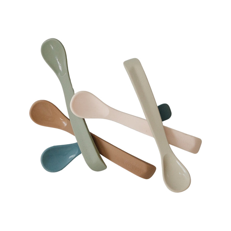 Silicone spoon - Natural - OliveWorldCo
