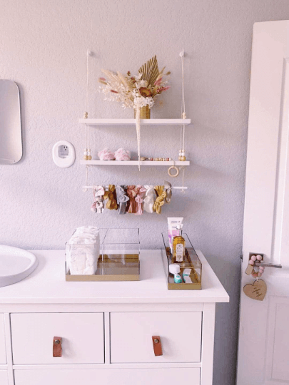 Double Swing Shelf With Accessory Rail - OliveWorldCo